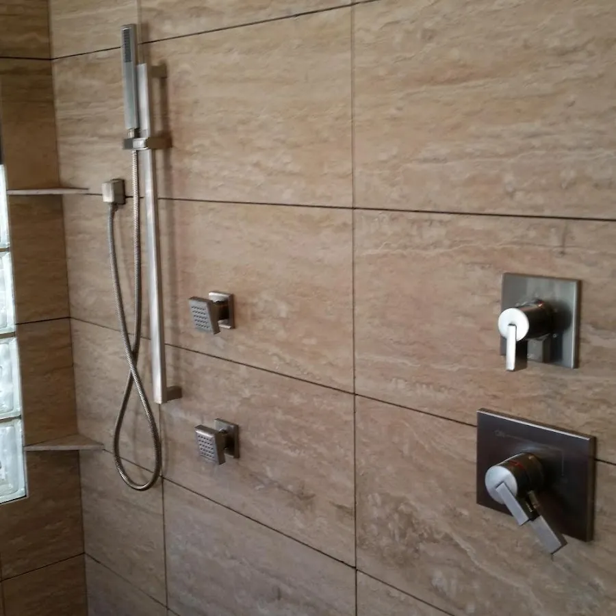 Shower fixture installation for Water Heater Installation in Utica